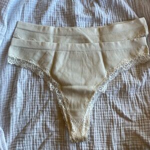 H&M thongs: NWOT